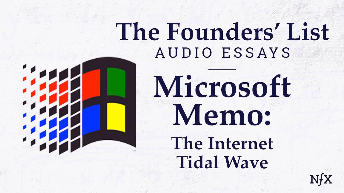 Bill Gates Memo