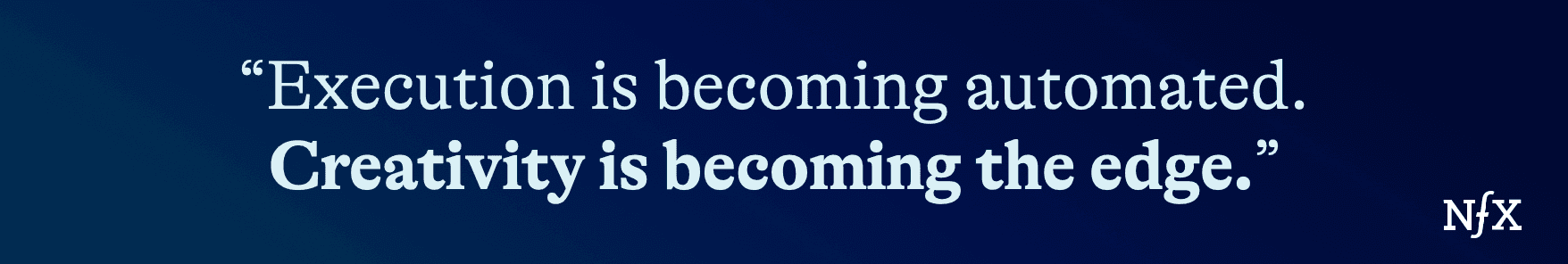 The Infinite Game: What Artists Know That Founders Don’t from NFX
