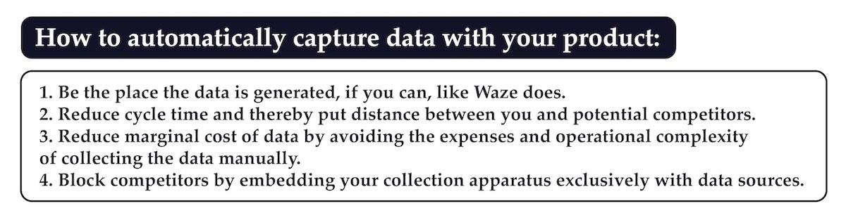 How to automatically capture data with your product