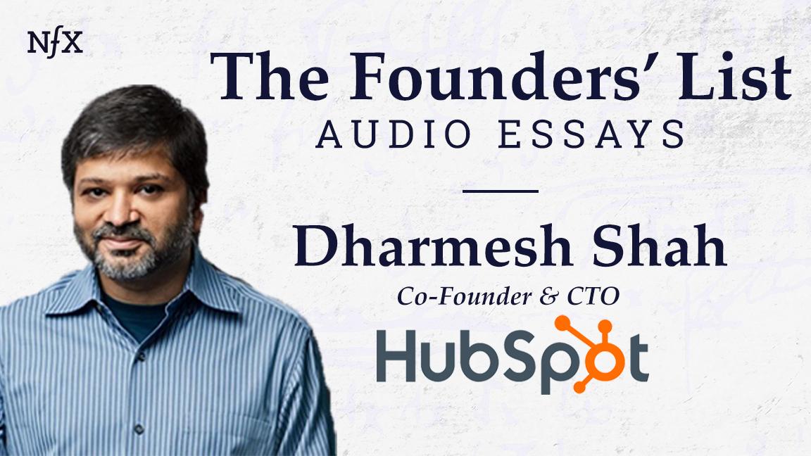 Founders List Dharmesh Shah