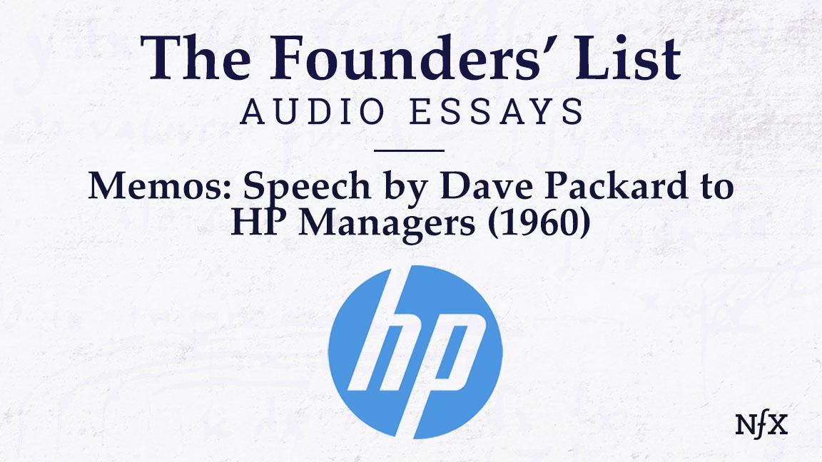 HP Founders' List NFX
