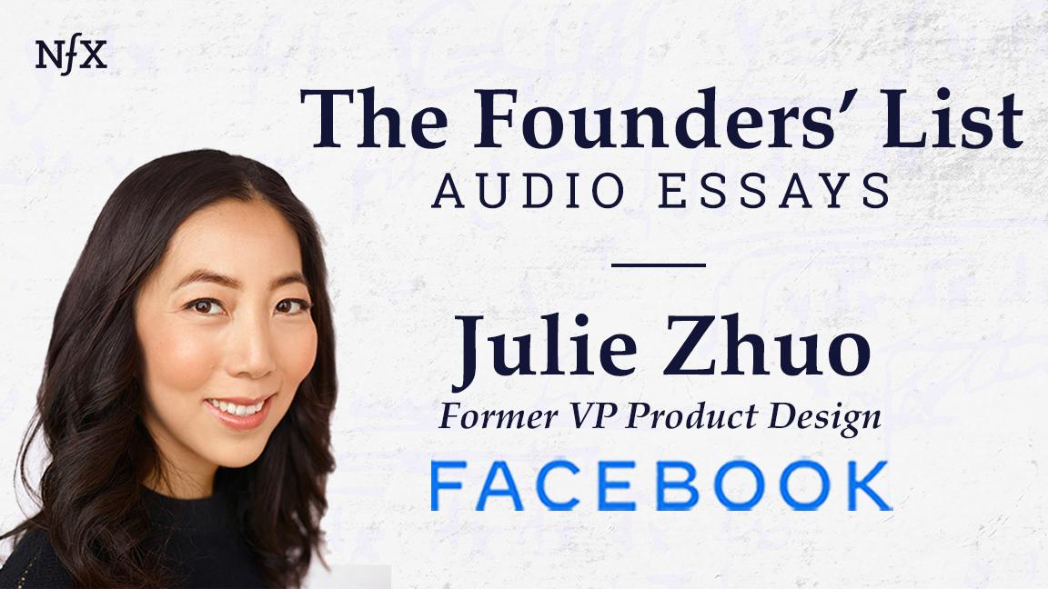 Julie Zhuo NFX Founder List