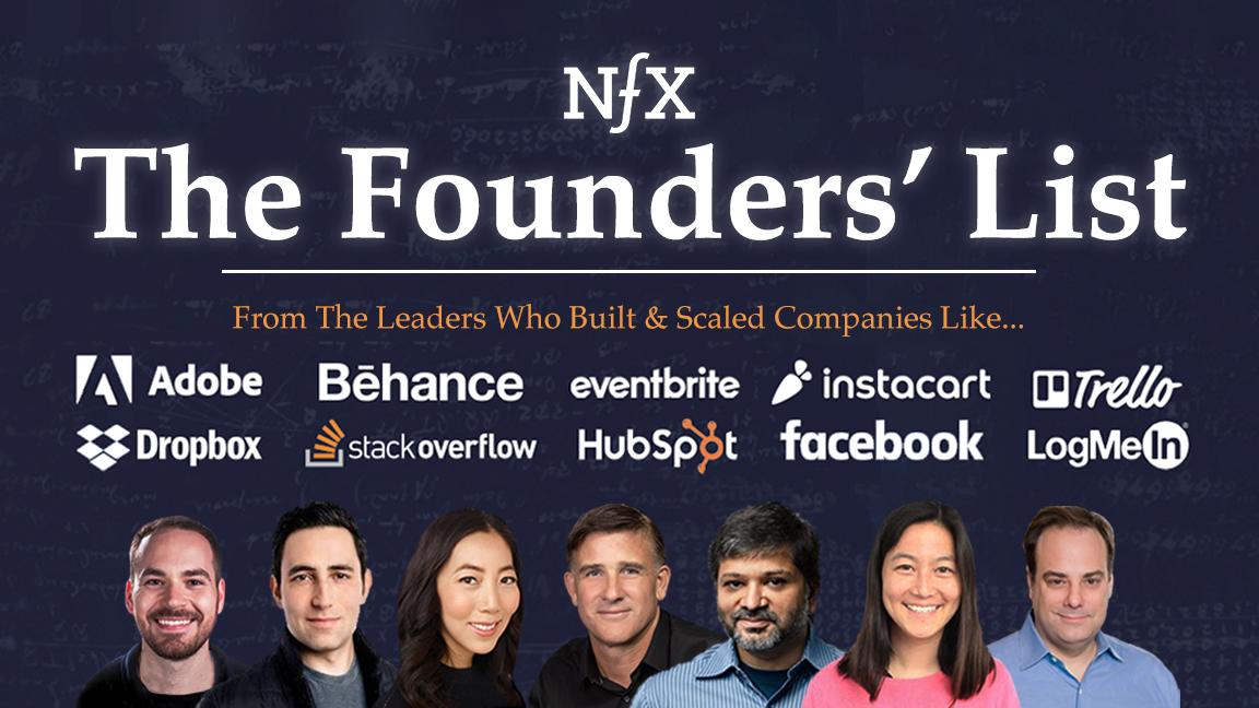 NFX Founder List