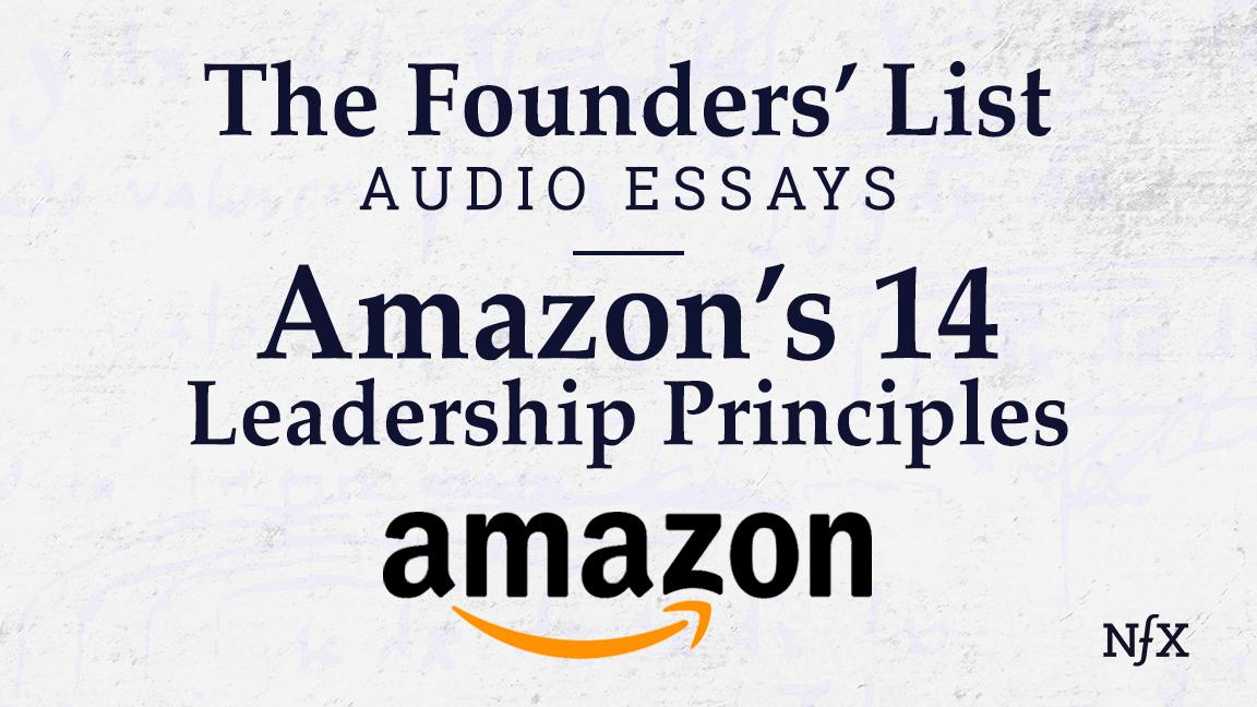 Amazon Leadership Founders' List NFX