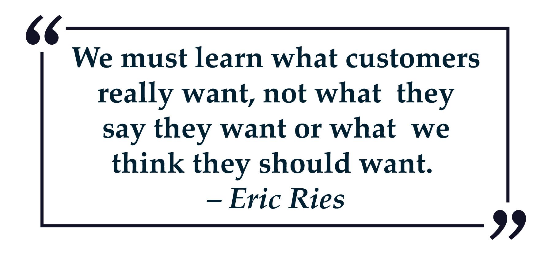Eric Ries Quote