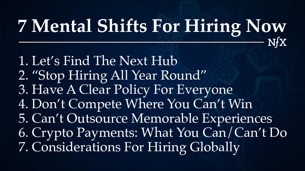 7 Mental Shifts For Hiring Now