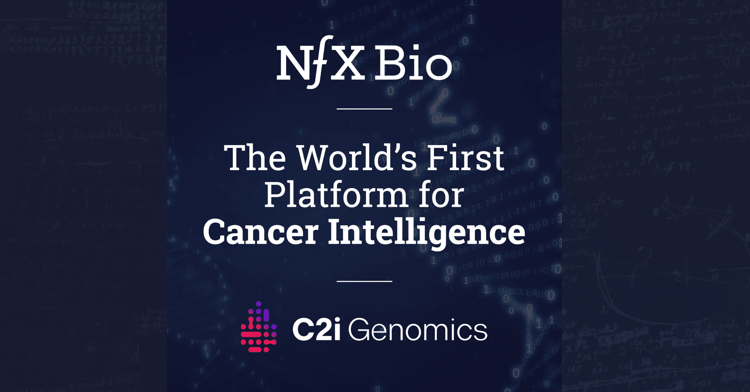 Why C2i is the World’s First Platform for Cancer Intelligence