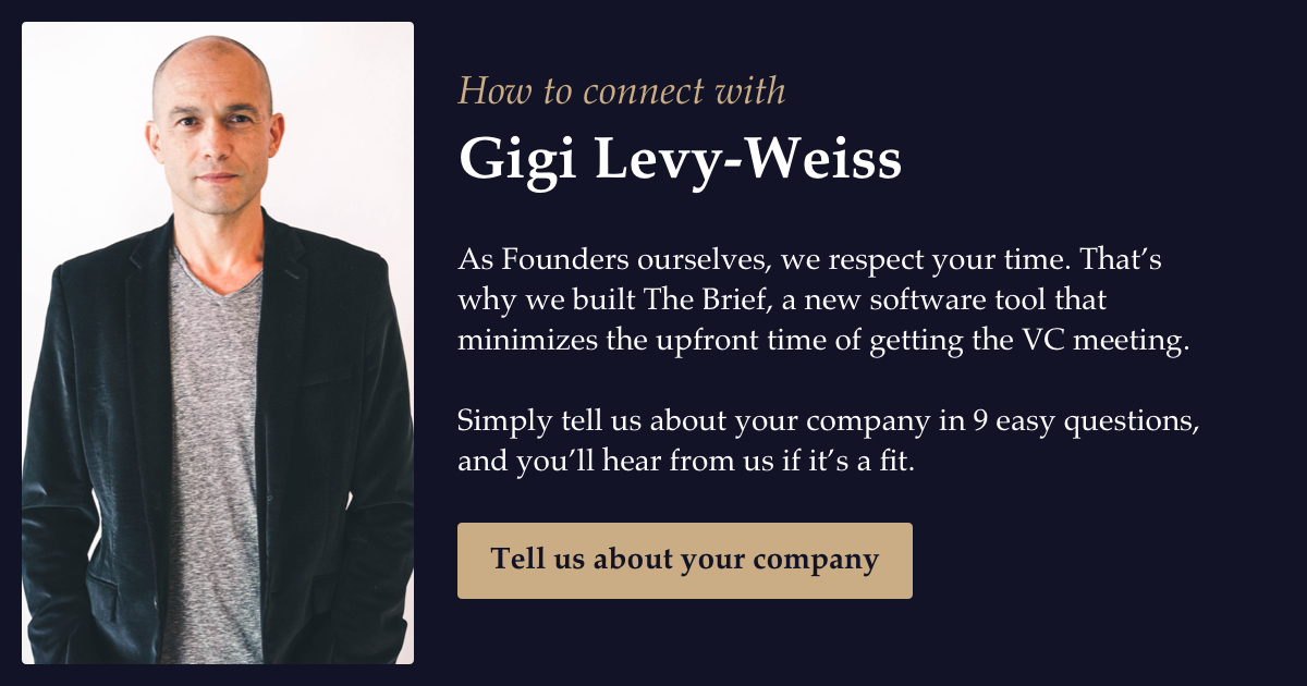 How to Pitch Gigi Levy-Weiss
